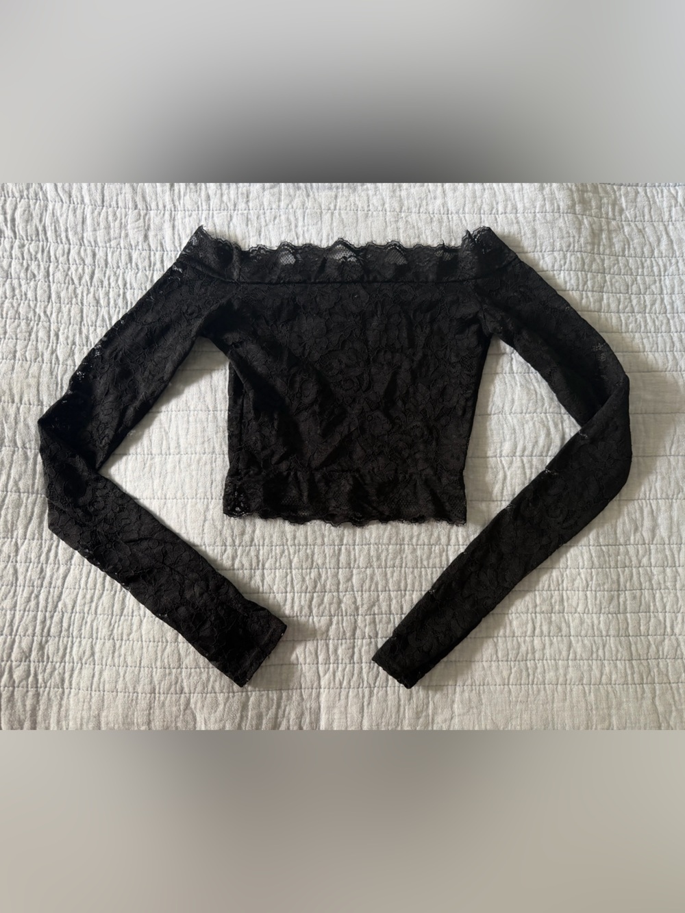 ZYM Black Dance Crop Top XS/S Ballroom Latin